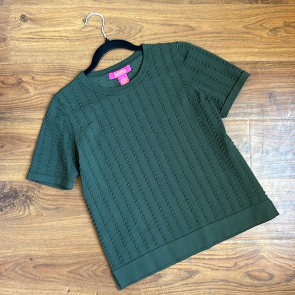 Catherine Green Short Sleeve sweater - Picture 4 of 4